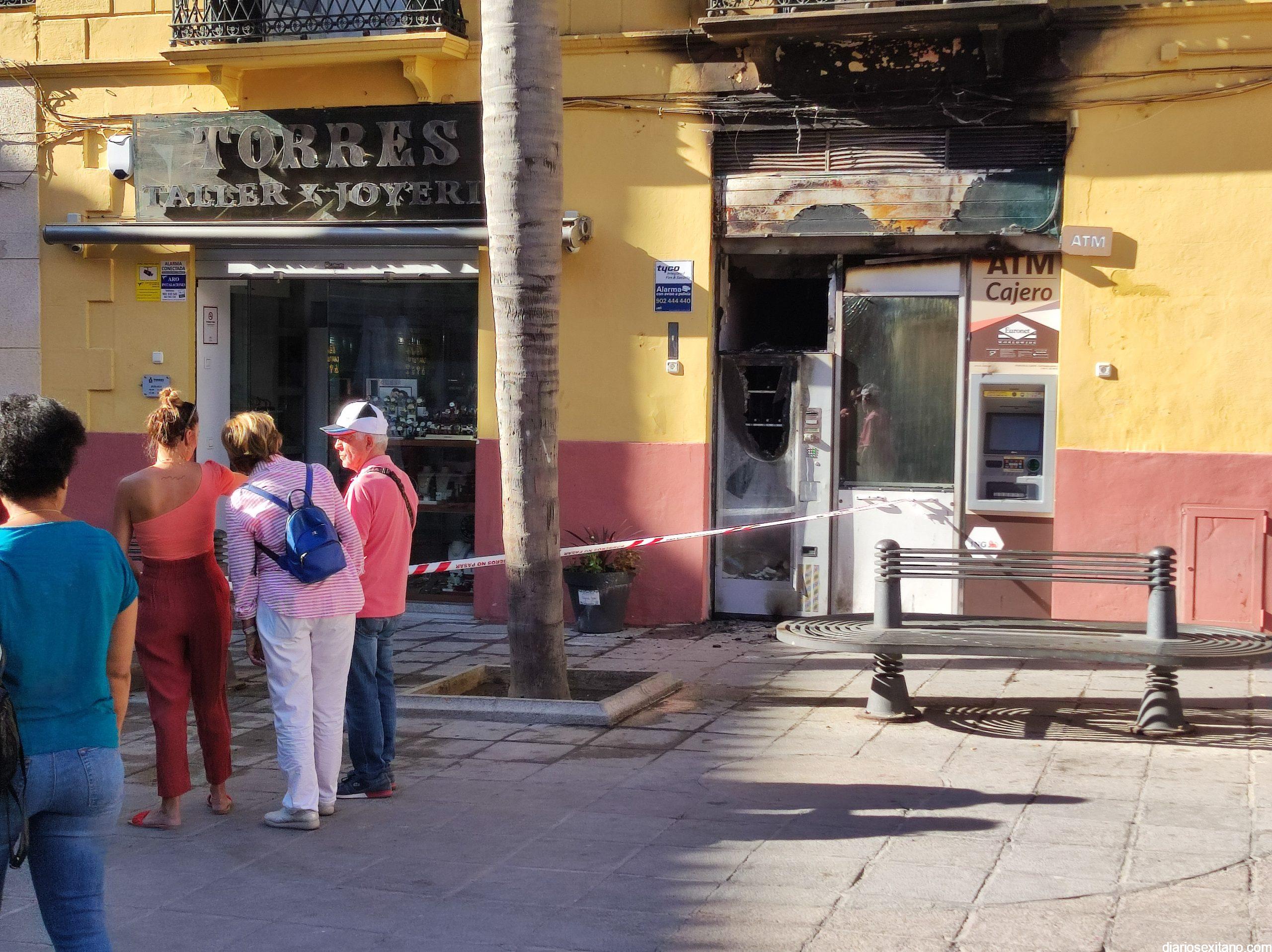 La Guardia Civil detiene a un individuo por pegar fuego a una máquina